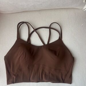 Lululemon Like a Cloud Brown Sports Bra